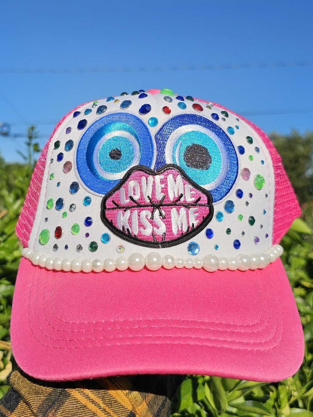 Upcycled Trucker Hat By Michikokoko
